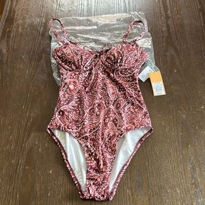 Womens one piece bathing suit